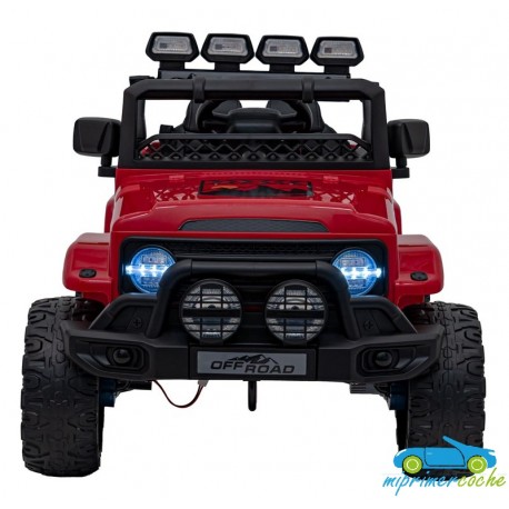 Todoterreno CLIMBER 12V 4X4 mando parental 2.4G