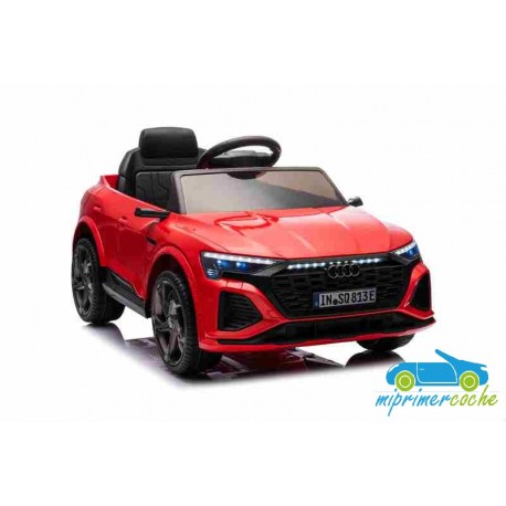 Coche eléctrico para niños AUDI SQ8 12V mando 2.4G 