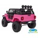 COCHE ELÉCTRICO PARA NIÑOS TODOTERRENO 3.0 12V 4X4 2 PLAZAS mando parental 2.4G