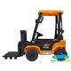 CARRETILLA ELEVADORA MONTACARGAS JCB 12V PARA NIÑOS