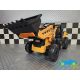 TRACTOR PARA NIÑOS JCB SITEMASTER 12V 2.4G CON PALA
