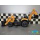 TRACTOR JCB SITEMASTER CON PALA Y CUCHARON 12V mando 2.4G