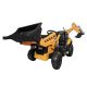 TRACTOR JCB SITEMASTER CON PALA Y CUCHARON 12V mando 2.4G