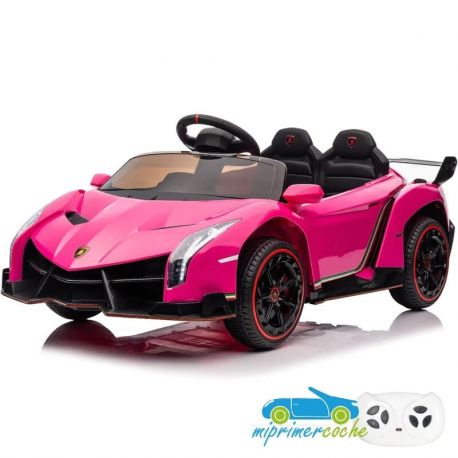 Coche Eléctrico Infantil LAMBORGHINI VENENO 12v 2.4G 