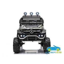 MERCEDES UNIMOG 12V 4X4 2 PLAZAS 2.4G