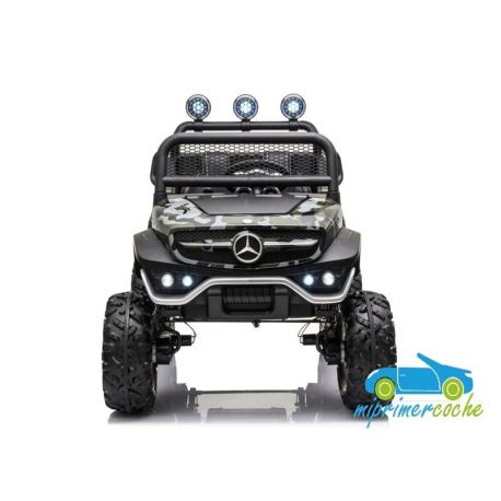 MERCEDES UNIMOG 12V 4X4 2 PLAZAS 2.4G