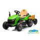 TRACTOR ELÉCTRICO INFANTIL CON REMOLQUE LABOR 12V