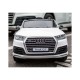 Coche eléctrico para niños ÁUDI Q7 12V BLANCO Modelo 2017 2.4G ruedas de caucho