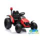 TRACTOR ELÉCTRICO INFANTIL CON REMOLQUE MI PRIMER COCHE ROJO 12V