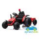 TRACTOR ELÉCTRICO INFANTIL CON REMOLQUE MI PRIMER COCHE ROJO 12V