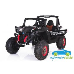 TODOTERRENO ELÉCTRICO INFANTIL BUGGY UTV MP4 24V 2 PLAZAS 
