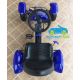 Kart infantil a pedales F618 color azul