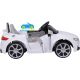 Coche eléctrico para niños AUDI TT RS BLANCO 12V control parental2.4G