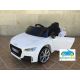 Coche eléctrico para niños AUDI TT RS BLANCO 12V control parental2.4G