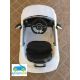 Coche eléctrico para niños AUDI TT RS BLANCO 12V control parental2.4G
