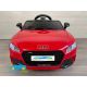 Coche eléctrico para niños AUDI TT RS BLANCO 12V control parental2.4G
