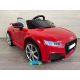 Coche eléctrico para niños AUDI TT RS BLANCO 12V control parental2.4G