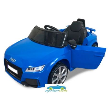Coche eléctrico para niños AUDI TT RS BLANCO 12V control parental2.4G