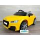 Coche eléctrico para niños AUDI TT RS BLANCO 12V control parental2.4G