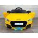 Coche eléctrico para niños AUDI TT RS BLANCO 12V control parental2.4G