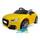 Coche eléctrico para niños AUDI TT RS BLANCO 12V control parental2.4G