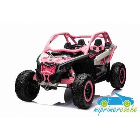 TODOTERRENO ELÉCTRICO INFANTIL BUGGY CAN-AM MAVERICK 4X4 12V 2 PLAZAS 