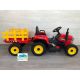 Tractor Eléctrico para Niños XMX611B 12v 2.4G con remolque
