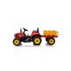 Tractor Eléctrico para Niños XMX611B 12v 2.4G con remolque