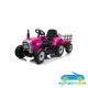Tractor Eléctrico para Niños XMX611B 12v 2.4G con remolque