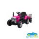 Tractor Eléctrico para Niños XMX611B 12v 2.4G con remolque