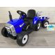 Tractor Eléctrico para Niños XMX611A FULL 12v 2.4G con remolque
