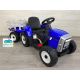 Tractor Eléctrico para Niños XMX611A FULL 12v 2.4G con remolque