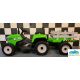 Tractor Eléctrico para Niños XMX611A FULL 12v 2.4G con remolque