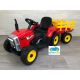 Tractor Eléctrico para Niños XMX611A FULL 12v 2.4G con remolque