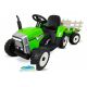 Tractor Eléctrico para Niños XMX611A FULL 12v 2.4G con remolque