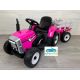 Tractor Eléctrico para Niños XMX611A FULL 12v 2.4G con remolque