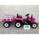 Tractor Eléctrico para Niños XMX611A FULL 12v 2.4G con remolque