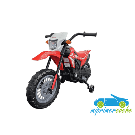 Motocicleta eléctrica para niños HONDA CRF 12V
