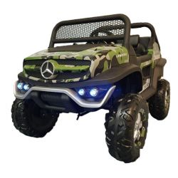 MERCEDES UNIMOG 12V 4X4 2 PLAZAS 