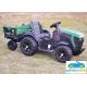 Tractor Eléctrico para Niños TRAC 7100 12V STYLE FENDT 2.4G con remolque