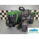 Tractor Eléctrico para Niños TRAC 7100 12V STYLE FENDT 2.4G con remolque