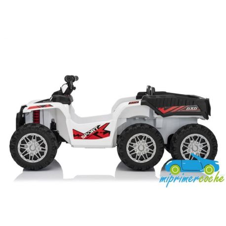 Atv Quad eléctrico infantil SPORT TRX 12v 4X6 MANDO 2.4G