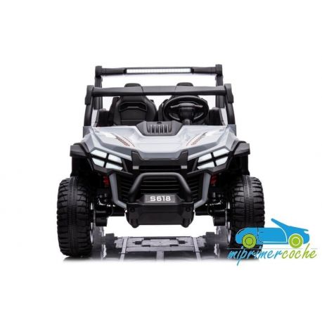 TODOTERRENO BUGGY ELÉCTRICO NIÑOS S618 4X4 24V 2 plazas mando 2.4G