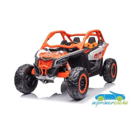 TODOTERRENO ELÉCTRICO INFANTIL BUGGY CAN-AM MAVERICK 4X4 12V 2 PLAZAS 