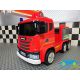 Camión Grúa Para Niños SCANIA BOMBEROS 4X4 12v 1 plaza 2.4G