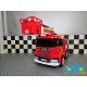 Camión Grúa Para Niños SCANIA BOMBEROS 4X4 12v 1 plaza 2.4G