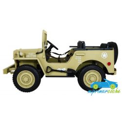  Jeep Militar Willys Army EE.UU 4X4 24V 3 Asientos 2.4G