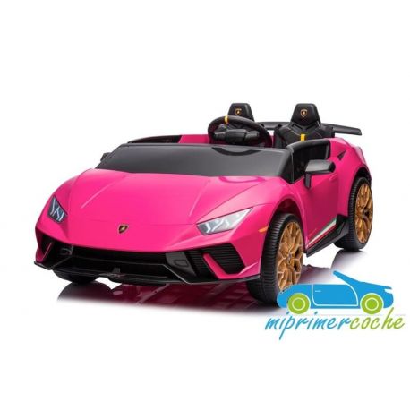 Coche Eléctrico Infantil Lamborghini Huracan Performante Spyder 4x4 24V 2 Plazas 2.4G
