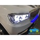 BMW X7 STYLE BLANCO 4X4  12v 2 plazas 2.4G