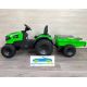 TRACTOR ELÉCTRICO INFANTIL 720T 24V CON MANDO Y REMOLQUE